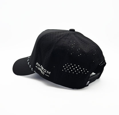 Oversized Logo Cap - Black